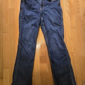 Carhartt Women's Dark Blue Boot Cut Jeans